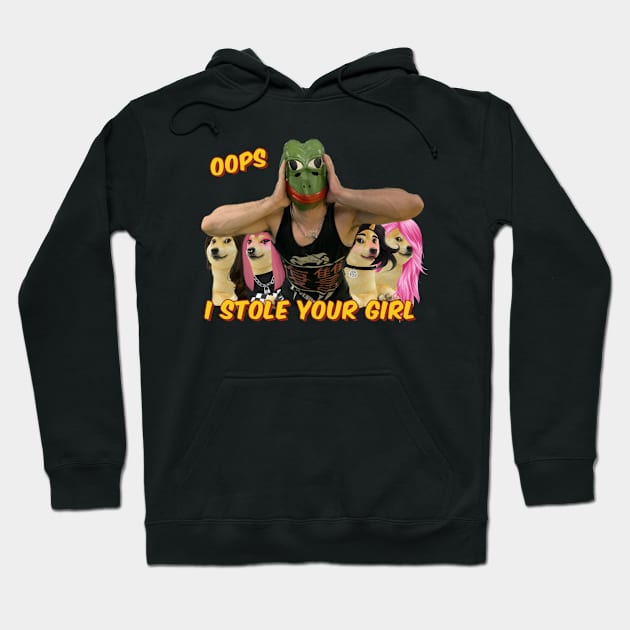 Pepe Oops Hoodie by RKBJJ